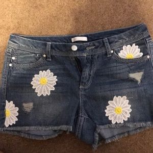 Lauren Conrad daisy shorts